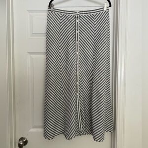 MAX Studio striped skirt Large